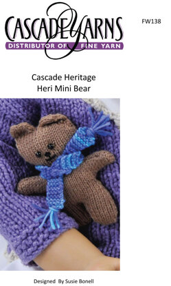 Heri Mini Bear in Cascade Heritage - FW138