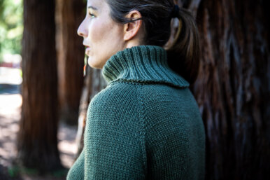"Mountain Calling Sweater by Sloane Rosenthal" - Sweater Knitting Pattern For Women in The Yarn Collective