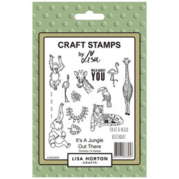 Lisa Horton It's a Jungle Out There Stamp Set