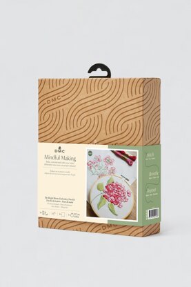 DMC Mindful Making: The Blissful Blooms Embroidery Duo Embroidery Kit