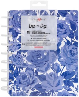 American Crafts Maggie Holmes Day-To-Day Undated 12 Month Planner 7.5"X9.5" - Sweet Rose