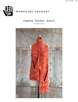 Camote Pocket Scarf in Manos del Uruguay Maxima
