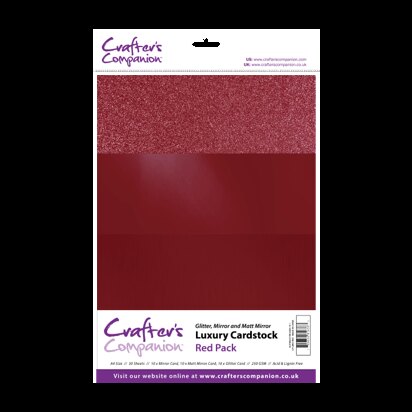Crafters Companion Luxury Cardstock Pack (15 Sheets)