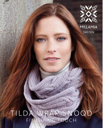 "Tilda Wrap Snood" - Snood Knitting Pattern in MillaMia Naturally Soft Aran