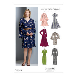 Vogue Misses' Dress V9345 - Sewing Pattern