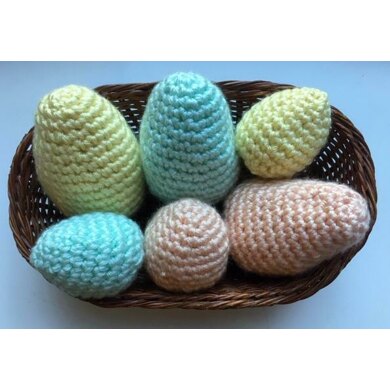 Easter Eggs - Free Crochet Pattern