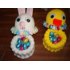 Bunny Cakes & Chick Cup Candy dishes