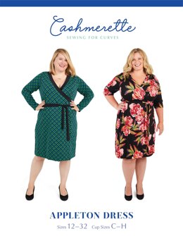 Cashmerette Appleton Dress 0-16 Size Pattern By Cashmerette CPP12011 - Sewing Pattern