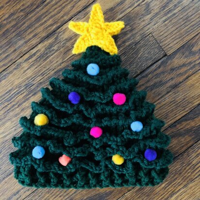 Festive Christmas Tree Hat