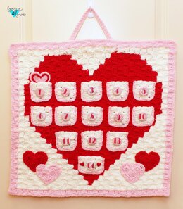 Crochet Valentine's Day Calendar