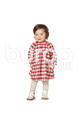 Burda Style Baby's Loose Dress B9348 - Paper Pattern, Size 6M-3