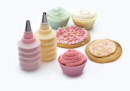 Kitchen Craft Sweetly Does It Four Piece Cookie and Cupcake Decorating Kit