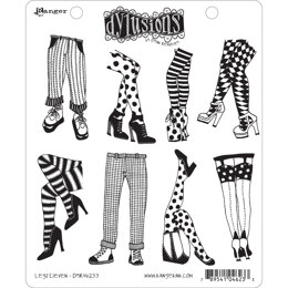 Ranger Dyan Reaveley's Dylusions Cling Stamp Collections 8.5"X7" - Legs Eleven