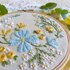 Tamar Blossoming Garden Embroidery Kit - 4in