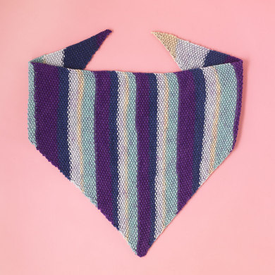 "The Essential Knitted Shawl" : Shawl Knitting Pattern in Paintbox Yarns Bulky | Chunky Yarn