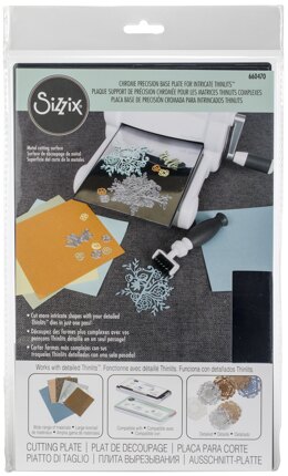Sizzix Chrome Precision Base Plate For Intricate Thinlits - 322265