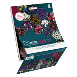 Papermania 6 x 6" Paper Pad (50pk) - Dark Florals