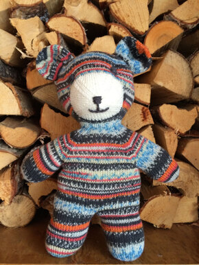 Teddy in Regia 4 Ply 50g and Design Line by Arne & Carlos - 6369 - Downloadable PDF