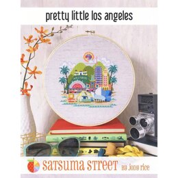Satsuma Street Pretty Little Los Angeles Cross Stitch Chart -  Leaflet