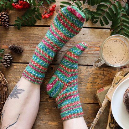 Basic knit sock