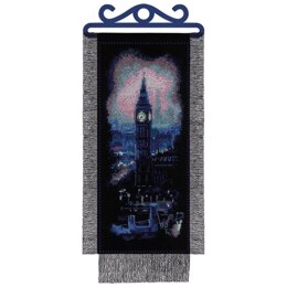 Riolis London at Night Counted Cross Stitch Kit - 6in x 12.25in