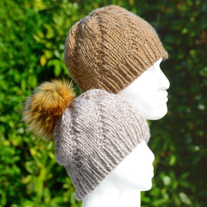 Easy Quick Knit Bobble Hat KPPS05