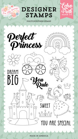 Echo Park Paper Perfect Princess Stamp Set
