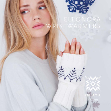 "Eleonora Wristwarmers" : Gloves Knitting Pattern in MillaMia Sport Yarn