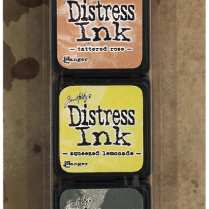 Ranger Tim Holtz Distress Mini Ink Pads 4/Pkg - Kit 10