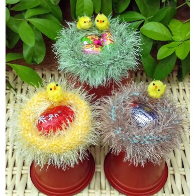 Tinsel Nests - Creme Egg Covers