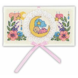 Riolis Congrats on the Newborn Card Cross Stitch Kit - 6.25in x 3.5in