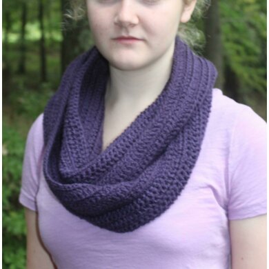 Ribbed Infinity Scarf Pattern