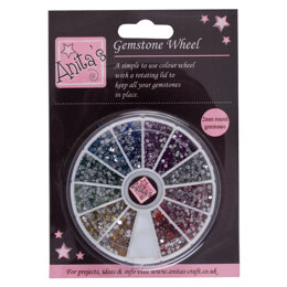 Anitas Gemstone Wheel (2mm Gems) - 12 Colours
