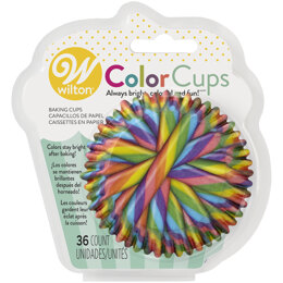 Wilton Candy Print ColorCups Cupcake Liners, 36-Count