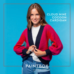 Cloud Nine Cocoon Cardigan - Free Cardigan Crochet Pattern for Women in Paintbox Yarns Wool Blend DK by Paintbox Yarns