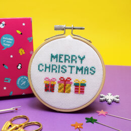 The Make Arcade Christmas Gifts Cross Stitch Kit