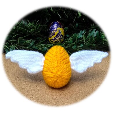 Golden Snitch Inspired - Creme Egg Cover