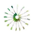 Paintbox Crafts 6 Strand Embroidery Floss 16 Skein Color Pack - Greens