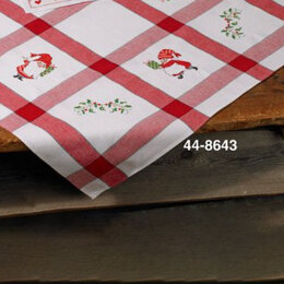 Permin Santa Claus Tablecloth Cross Stitch Kit (85 x 85cm) - Multi