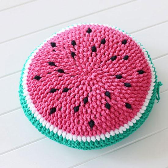 Crochet Watermelon Popsicle