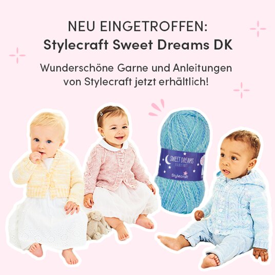 Stylecraft Sweet Dreams DK ist jetzt erhältlich!