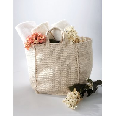 Cottage Bag in Bernat Handicrafter Cotton Solids