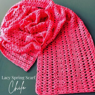 Chilo Lacy Spring Scarf