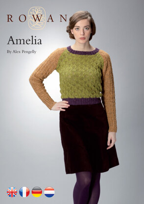 Amelia Sweater in Rowan Felted Tweed DK