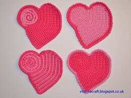 Valentine Hearts Coasters