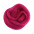 Trimits Natural Wool Roving 10g - Bright Pink