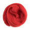 Trimits Natural Wool Roving 50g - Red