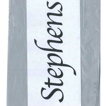 Stephens Tissue 750 x 500mm 5 Sheets Metallic Silver