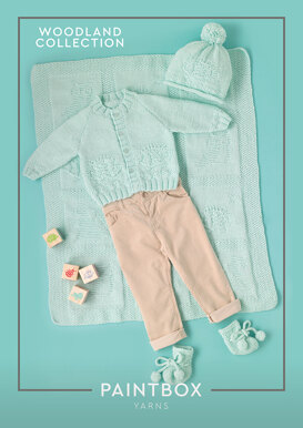 Woodland Friends - Free Layette Knitting Pattern For Babies in Paintbox Yarns Baby DK