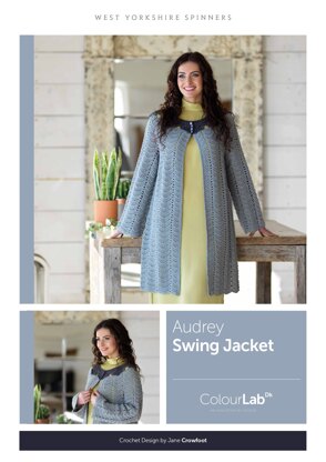 Audrey Swing Jacket in West Yorkshire Spinners ColourLab - Downloadable PDF